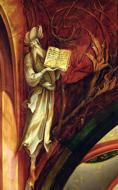 Der Prophet Jesaja, vom Isenheimer Altar, ca. 1512-16 von Matthias Grünewald